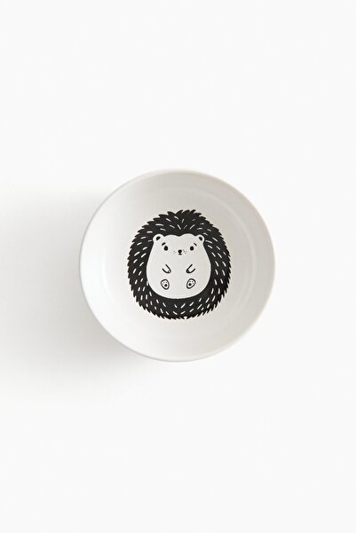 H&M Motif Detaylı Stoneware Kase