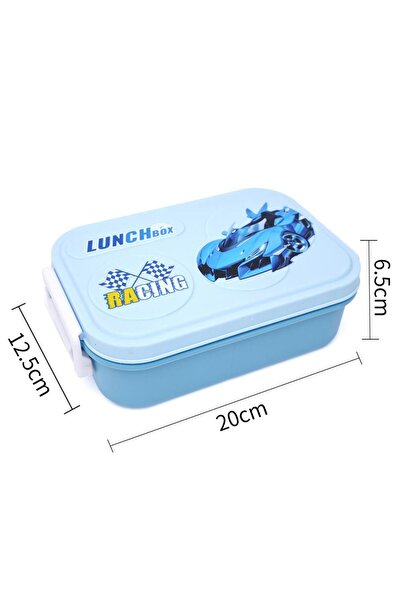 DNS Caserola sandwich si gustari copii, lunch box, capac transparent, 500 ml,...