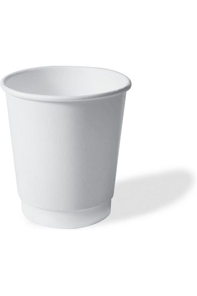 Ideal Pack Disposable Heavy Duty Double Wall Paper Cups 25-Pack, 7 oz
