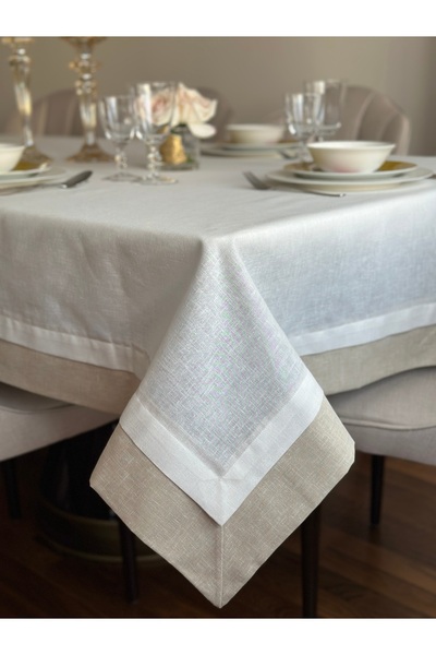 LUFA HOME مفرش طاولة كوئي ذو طبقتين