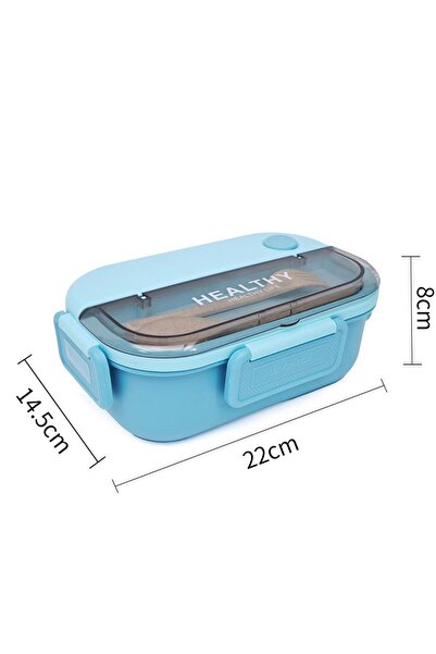 DNS Caserola pranz copii inox, 2 compartimente pentru pachet scoala, 700 ml, ...