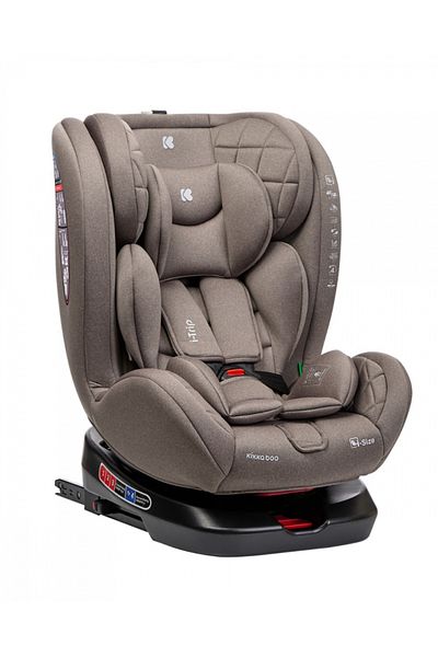 Kikka Boo Car seat with Isofix KikkaBoo i-Trip Beige, recommended for children between 40-150 cm, I-Size, 4 positions
