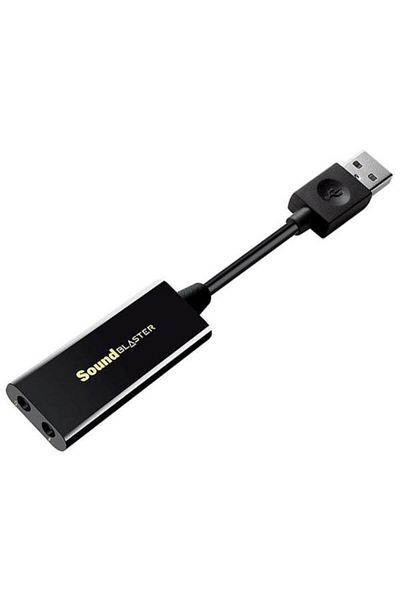 CREATIVE Play! 3, USB Sound Card (Black)
