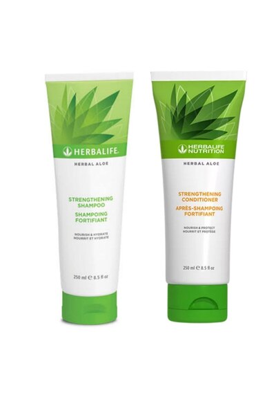 Herbalife Herbal Aloe Strengthening Shampoo & Herbal Aloe Conditioner