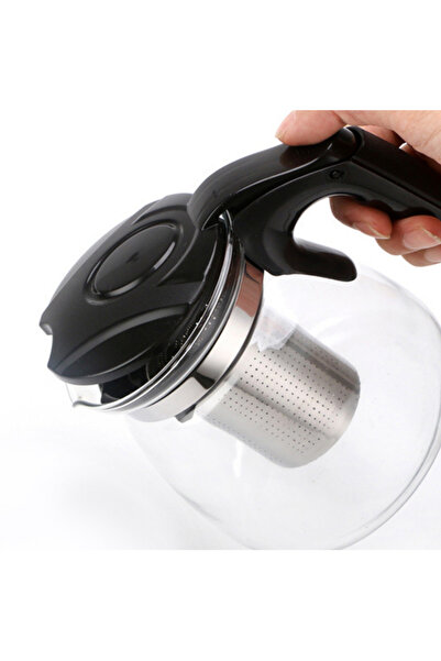 DESINIA Kettle ve Çay Makinesi Uyumlu Yedek Cam Demlik - Süzgeçli
