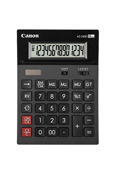 Canon Calculator de birou AS-2400 (Negru)
