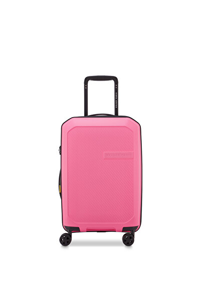 Delsey عربة أنفيرس 55 سم قابلة للتمدد بأربع عجلات صغيرة - وردي فاتح