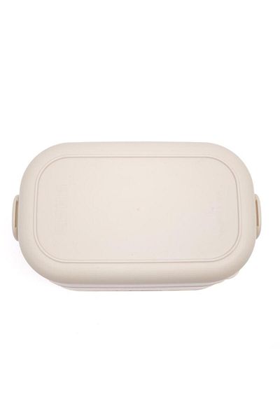 DNS Double compartment lunch box for children, for school, 2020 ml, white ML-6807