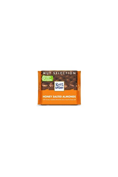 Ritter Sport Honey Salted Almonds Chocolate 100g