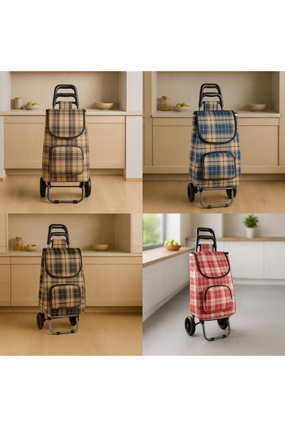 Vadi Katlanabilir Ses Yapmaz Tekerlekli Su Geçirmez Çantalı Alüminyum Gövdeli...