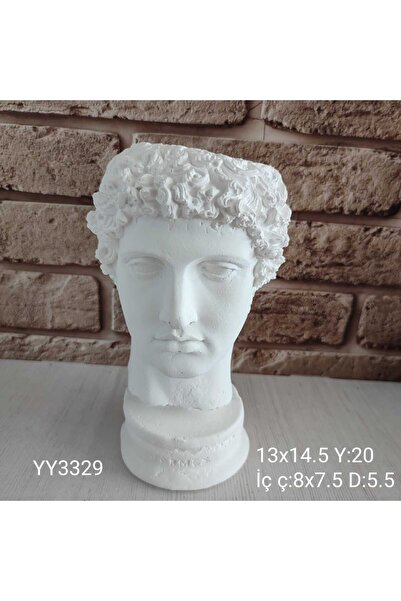 YOYOMOLD hermes büst saksı vazo silikon kalıp