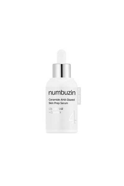 Numbuzin – No.4 Ceramide AHA Glazed Skin Prep Serum 30ml