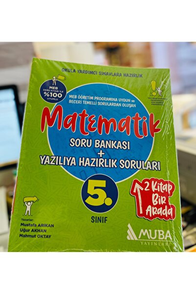 Muba Yayınları MUBA 5.SINIF MATEMATİK SORU BANKASI 2025-2026 SET