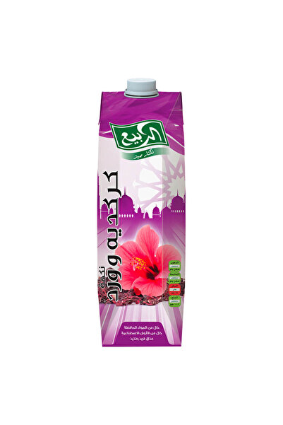 Al Rabie رحيق الكركديه والورد الفاخر، 1 لتر