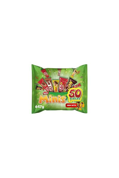 Nestle قطع شوكولاتة نستله مينيز المشكلة، 647 غرام