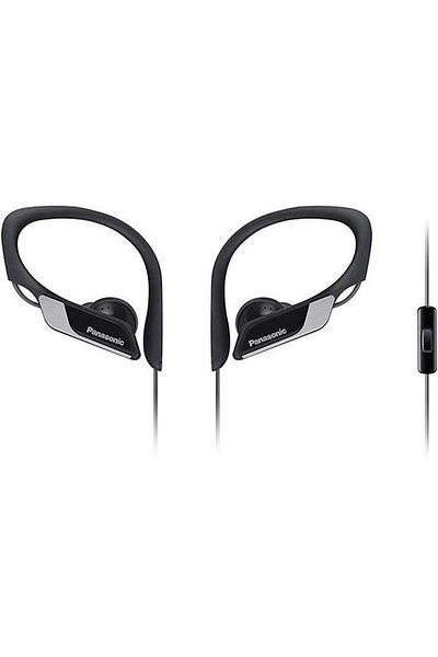 PANASONIC Căști sport RP-HS35ME-K, microfon (negru)