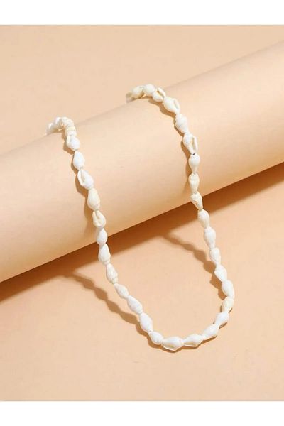 Vitastyle Vip Sea Shell Necklace White