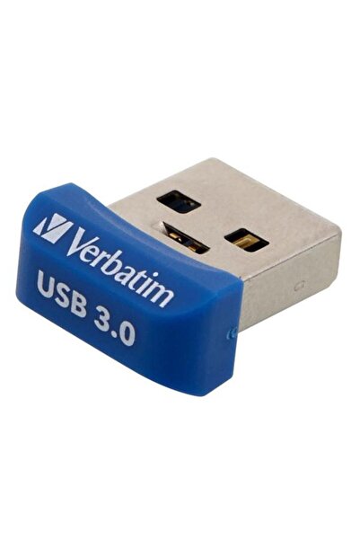 Verbatim Στικάκι USB Store 'n' Stay NANO, 32GB, USB 3.0 (Μπλε)