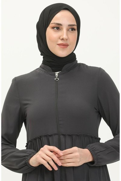 GÖZDE GİYİM Casual Hajj and Umrah Drawstring Ferace