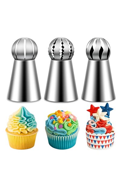 Generic Suuker Ball Russian Piping Tips Lace Mold Pastry Cake Decorating Tool...
