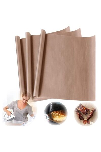 Generic Elecdon Oven Grill Mat Teflon Sheet 3 Pack For Heat Press Transfer No...