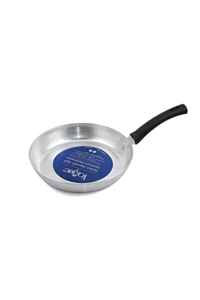 Generic Vague Aluminium Fry Pan, 24 cm Size, Silver