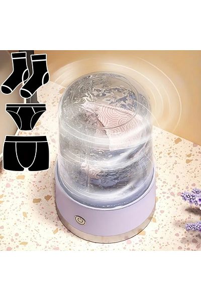 vgt Portable Automatic Washing Machine | No Plug Required, Assembly-Free