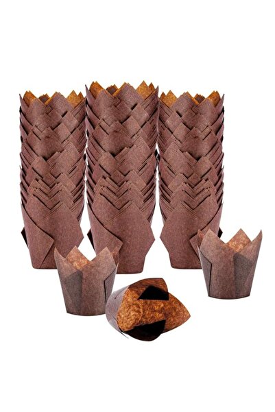 Generic Oban Tulip Cupcake Liners Cupcake or Muffin Liners 150 Pack Medium Ba...