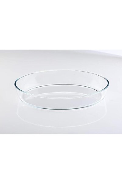 Generic صينية خبز بيضاوية من هوم ميكر إيه إتش إم سعة 4 لتر - زجاج فرن