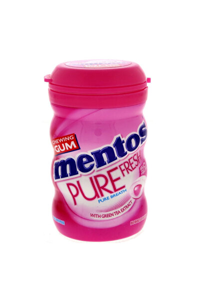 Mentos علكة بيور فريش بابل فريش خالية من السكر، 87.5 جرام