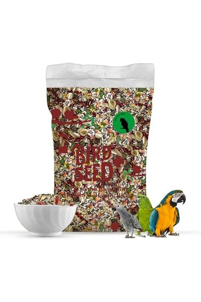 Egardenkart Parrot Food Mix - 10 Kg | Parrots Food with Fruit Blend | Bird Food for Parrot | Nutri