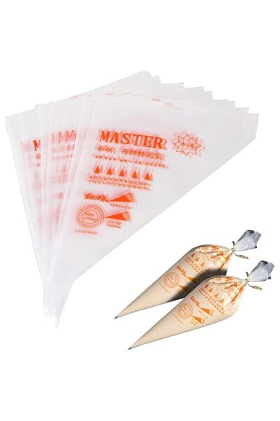 Generic أكياس معجنات بلاستيكية من Mumoo Bear، 100 قطعة، أكياس تزيين الكيك وال...