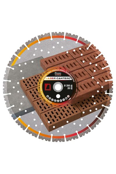 DIEWE - LASER CANTERO diamond blade, reinforced concrete, construction materials, 350x20 mm