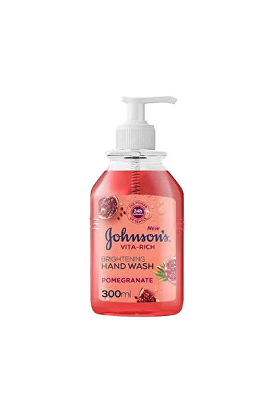 Johnson's جونسون غسول اليدين بالرمان، 300 مل