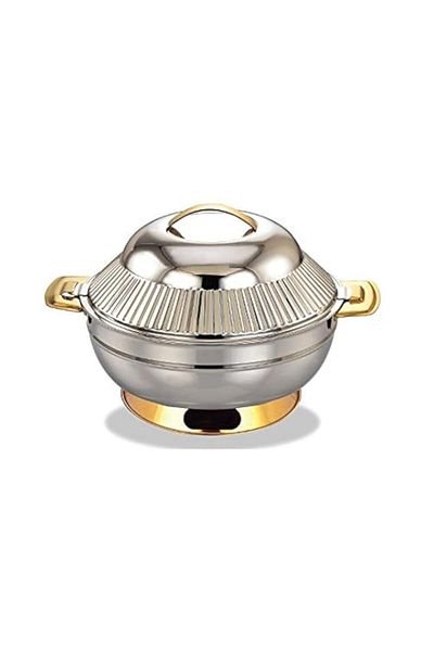 Generic Blackstone Stainless Steel Hot Pot Sahara luxury style Casserole (3500 ML)