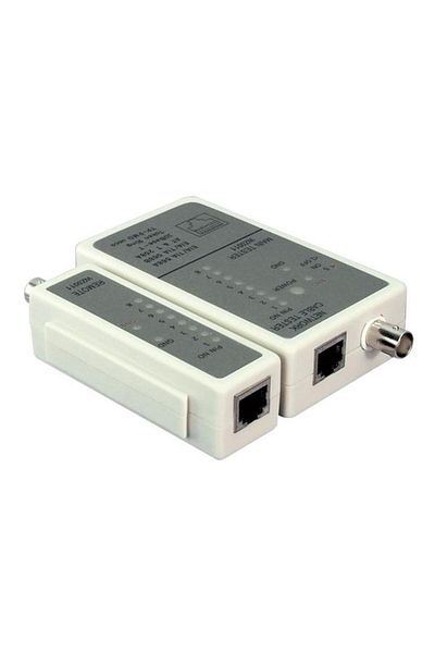 LogiLink Tester Network Cable WZ0011, RJ11/RJ12/RJ45/BNC