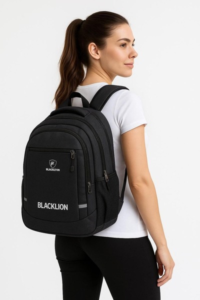 AVCA Multi-Compartment Multi-Compartment Anti-Sweat Orthopedic Back Support High School Middle School Primary School Large School Bag