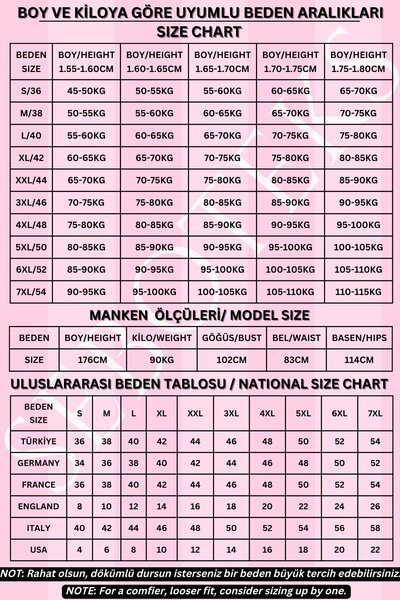 Emir Store Plus Size Women's Pajama Set Short Sleeve Six Long. # Bigsize Cotton