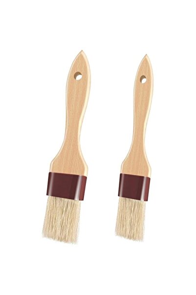 Generic ELECDON Pastry Brush, Baking Basting Brush Beech Hardwood Handles Cul...