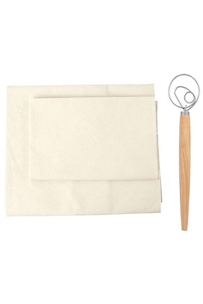 Generic LLCHB Professional Bakers 35x26'' Dough Couche Proofing Cloth, Baking Couche Linen Cloth 100% Pure