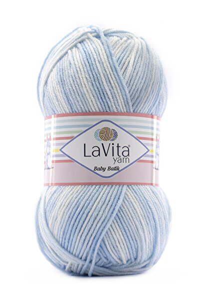 LaVita Yarn خيط تريكو يدوي متعدد الألوان من بيبي باتيك 100% أكريليك 100 جرام ...