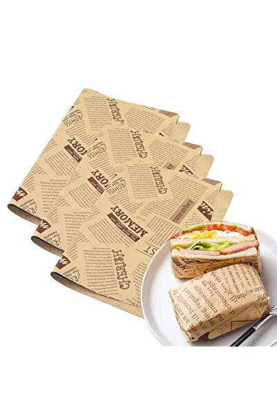 Generic ورق زبدة PUPU للخبز، 100 قطعة، مقاس 15 × 11 بوصة، ورق زبدة غير لاصق م...