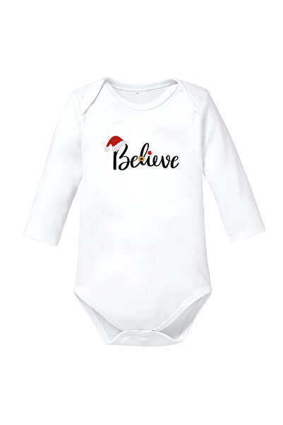 OEM Body copil alb Merry Christmas alb Crăciun bumbac mărimea 74