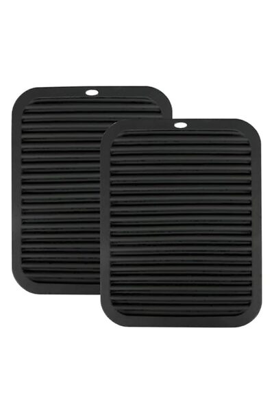 Generic Silicone Trivets Mats 2 Pack, SYOSI Heat Resistant Hot Pads for Kitch...