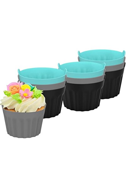 Generic قوالب بيض للمقلاة الهوائية، 9 قطع من قوالب السيليكون للمقلاة الهوائية...