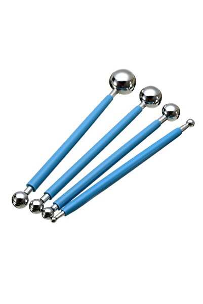 Generic مجموعة أدوات تزيين الكيك على شكل كرة معدنية من COOLBABY، وقاطعة كيك ف...