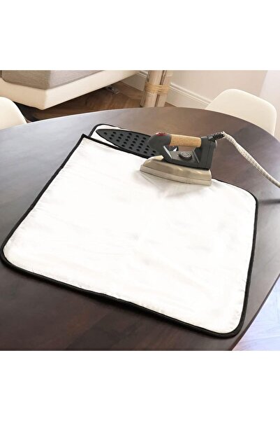 Ekostem Seyahat Ütü Matı - Masada ütü için örtü - Masanın yüzeyini korumak iç...