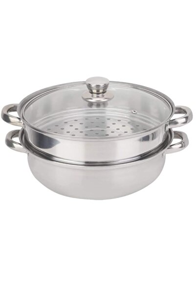 Generic Juicemoo Steel Steamer, Durability Versatility Heat Distribution 2-La...