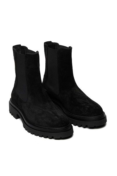 Bestello Laceless Elastic Thermo Sole Flat Boots 332-1069 Women's Boots