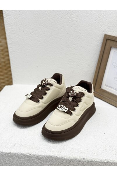 Guja 26K421 AKSESUAR DETAYLI KALIN TABAN SNEAKER SPOR AYAKKABI KADIN